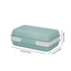 thumbnail image 3 of Jabonera de viaje a prueba de fugas con tapa y bandeja de drenaje | Jabonera portátil para jabón en barra | Artículos esenciales para camping, gimnasio, exterior y baño | Azul, naranja, blanco y rosa, 3 of 8