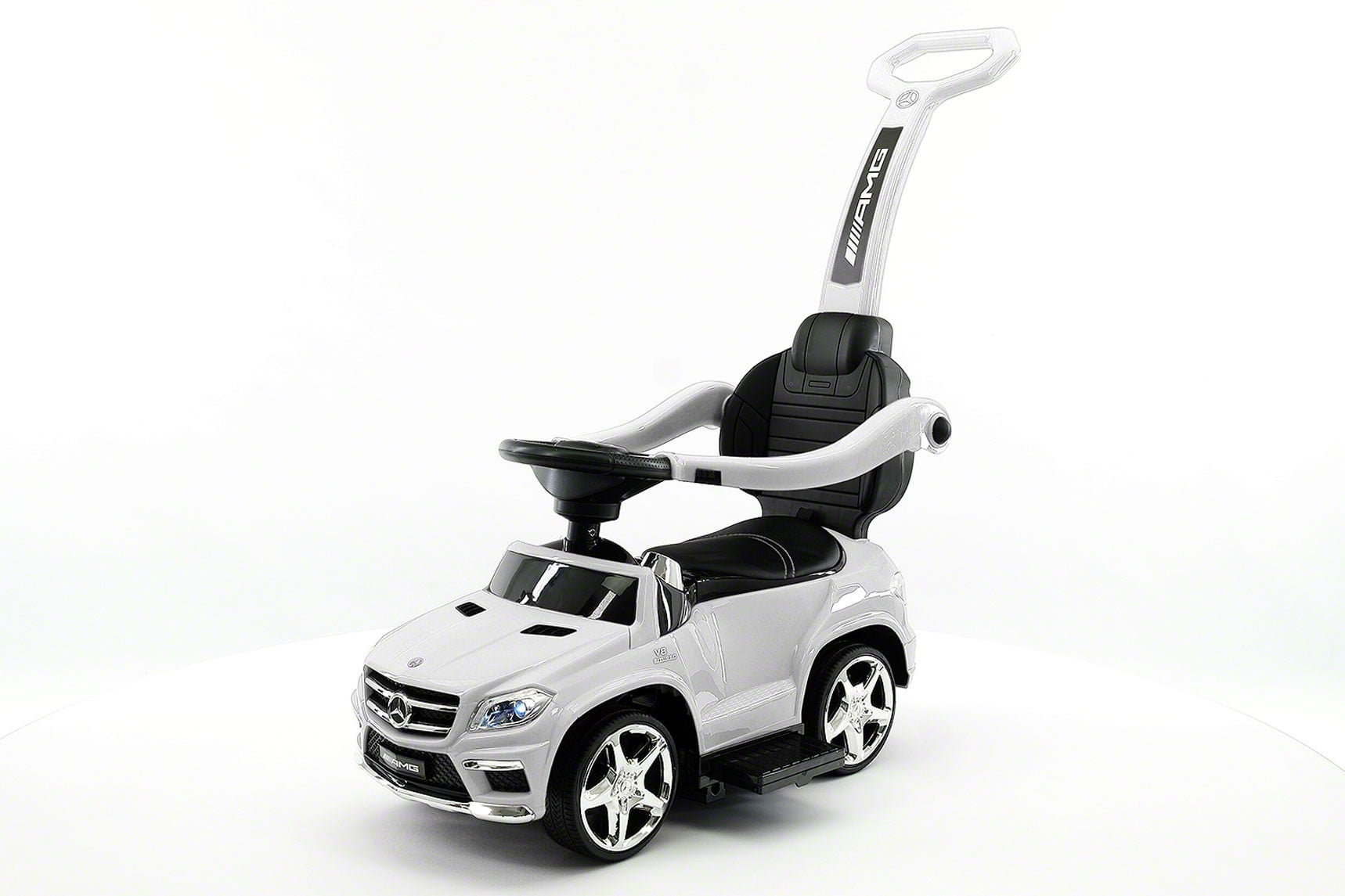 Mercedes Benz Gl63 Kids Convertible Ride On Push Car Walmartcom