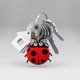 thumbnail image 4 of Ofertas Únicas 5 Pcs Llavero de Estilo de Animal de Caricatura Metal Blando de Goma Rojo [Estilo de Animal de Caricatura 19], 4 of 5