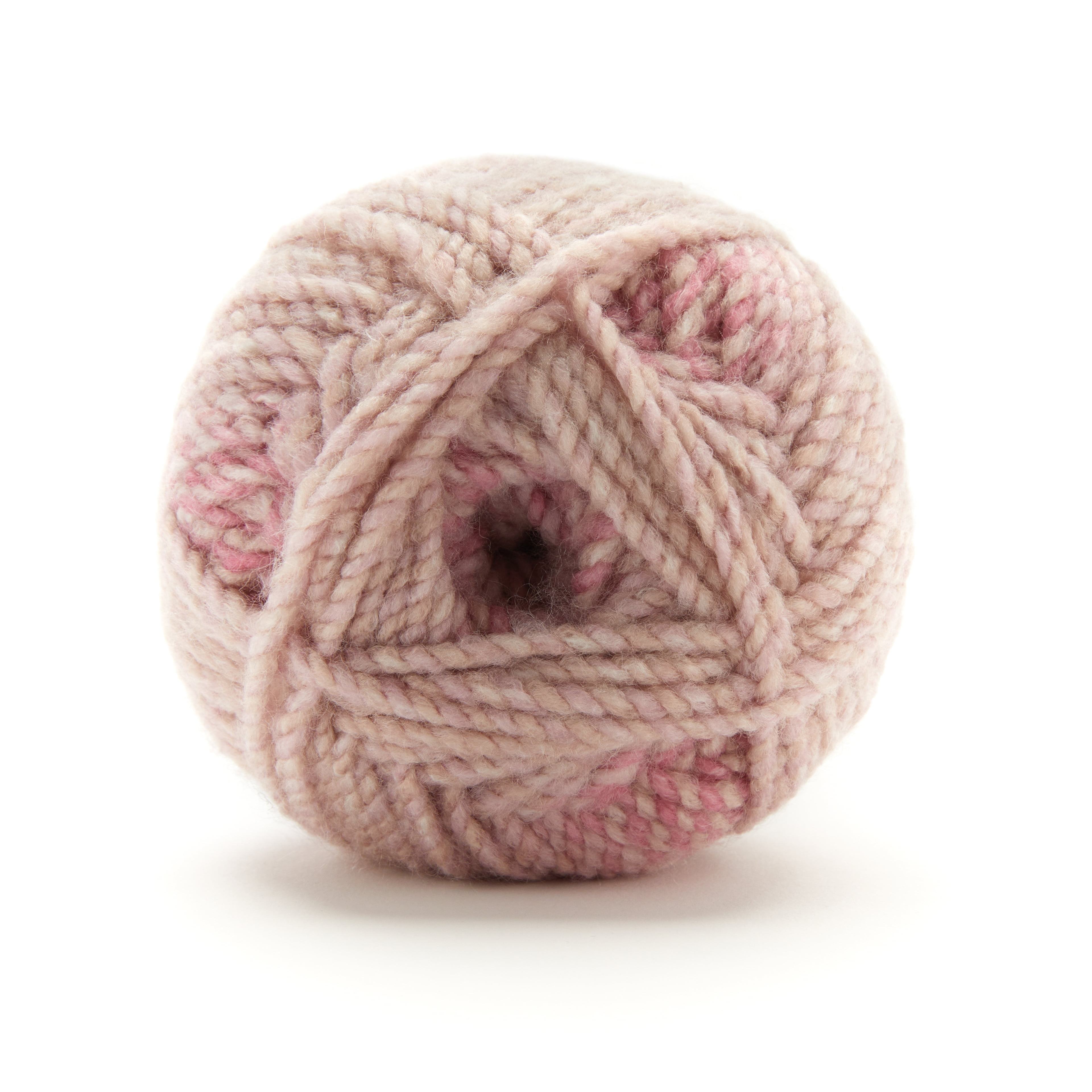 Loops & Threads Dusty Pink Impressions Yarn - Bulky Weight Yarn for Knitting, Crochet, Weaving, Arts & Crafts, 15 Pack