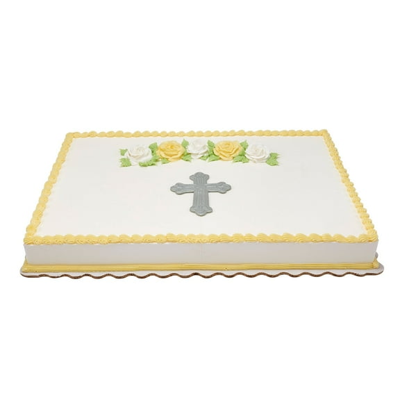 Inspiration Half Sheet Cake, Silver