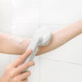 thumbnail image 3 of Cepillo de baño corporal Yuyangstore mango largo blanco, 3 of 8