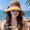 yellow, variant on Famous Clan Shading Hat Female Summer Sunscreen Sunscreen UV Sun Hat Outdoor Hats