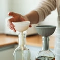 thumbnail image 4 of Multifunctional Food Grade Silicone Funnel Flexible Kitchen Funnel for Liquid Transfer, 4 of 8