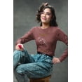 thumbnail image 6 of Natural Woman The Stare (WL) Long Sleeve T-Shirt, 6 of 10