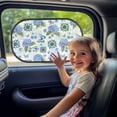 thumbnail image 3 of Yuyamidu Blue Hydrangea Car Window Shade Butterfly Auto Side Window Sunshades Blocks Sun and Heat 2 PCS Vehicle Car Side Window Sun Shield Car Interior Accessories Decor, 3 of 7