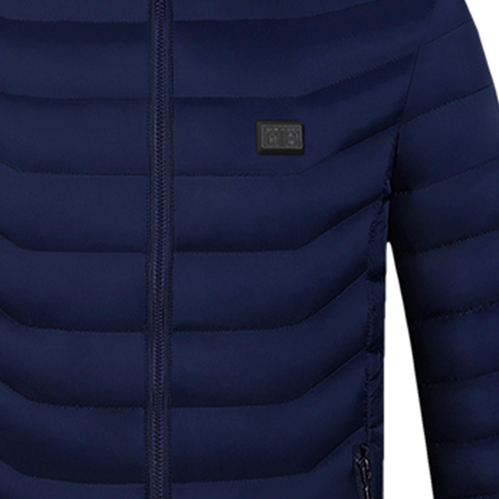 USB Heated Jacket With 11 Heating Zones – Electric Thermal Coat For Men & Women – Black