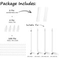 thumbnail image 2 of Fafa-10 0pcs Pochettes en Silicone 4 Pcs Embouts de Remplacement et 2 Pcs Trousse en Silicone Compatible avec Apple Pencil1/2/Pro/USB-C Adapté pour iPencil Nib pour iPad Pencil, 2 of 4