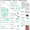 thumbnail image 3 of Cake Decorating Kit,137pcs Cake Decorating Supplies with Cake Turntable for Decorating,Pastry Piping Bag,Russian Piping Tips Baking Tools, Cake Baking Supplies for Beginners, 3 of 6