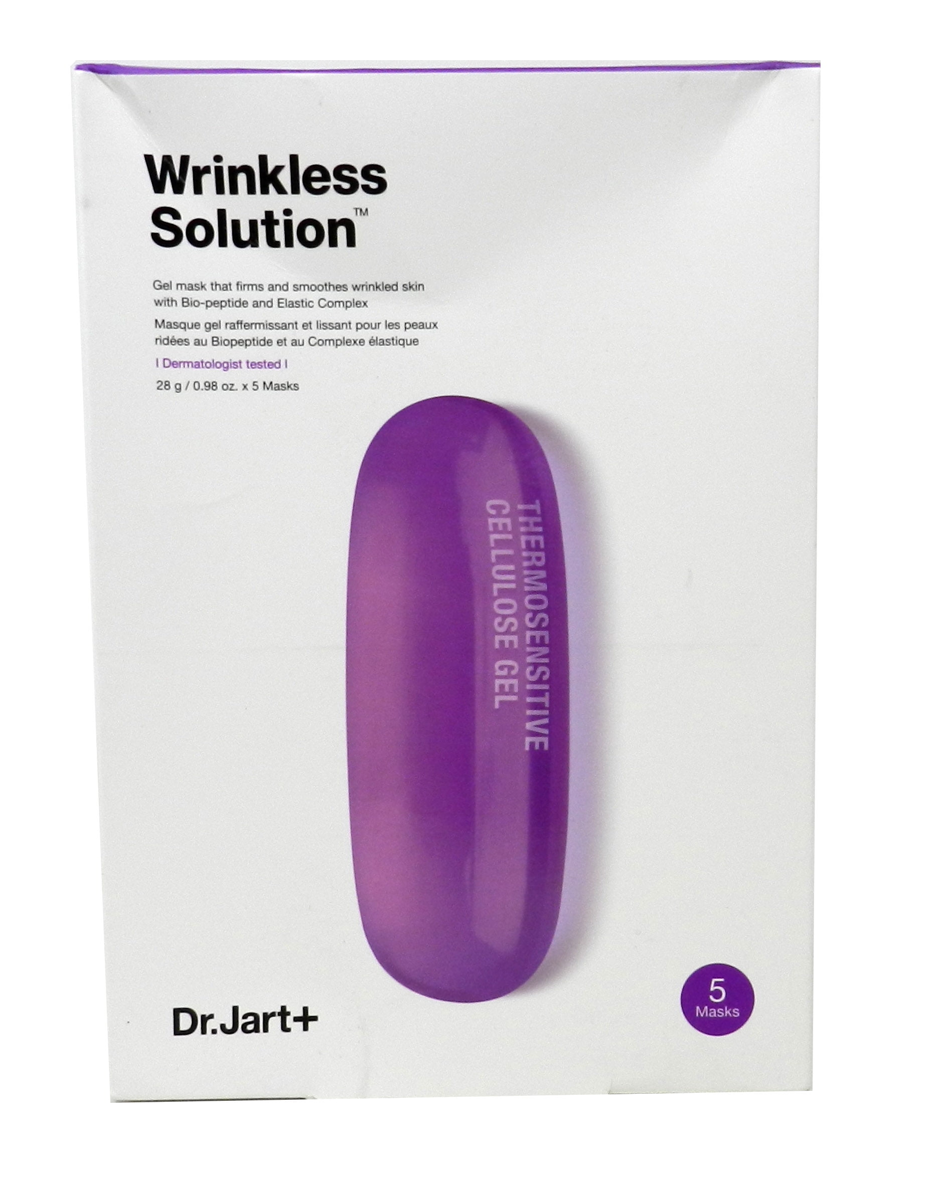 Dr. Jart + Wrinkless Solution Gel Mask 5 Count