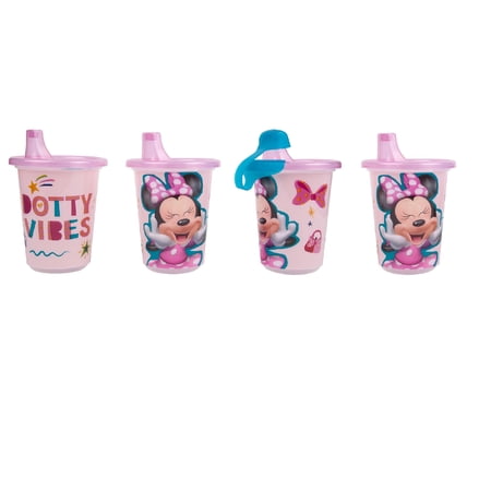 Disney Minnie Take & Toss 10oz Sippy 4pk