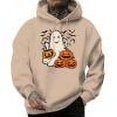 thumbnail image 1 of TSADFHJI Sweat à Capuche pour Hommes Automne Mode Décontractée Imprimé Partiel Pull à Capuche Manches Longues L Kaki, 1 of 4