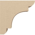 thumbnail image 3 of 3"W x 12"D x 12"H Thin New Brighton Rough Cedar Woodgrain TimberThane Corbel, Primed Tan, 3 of 6