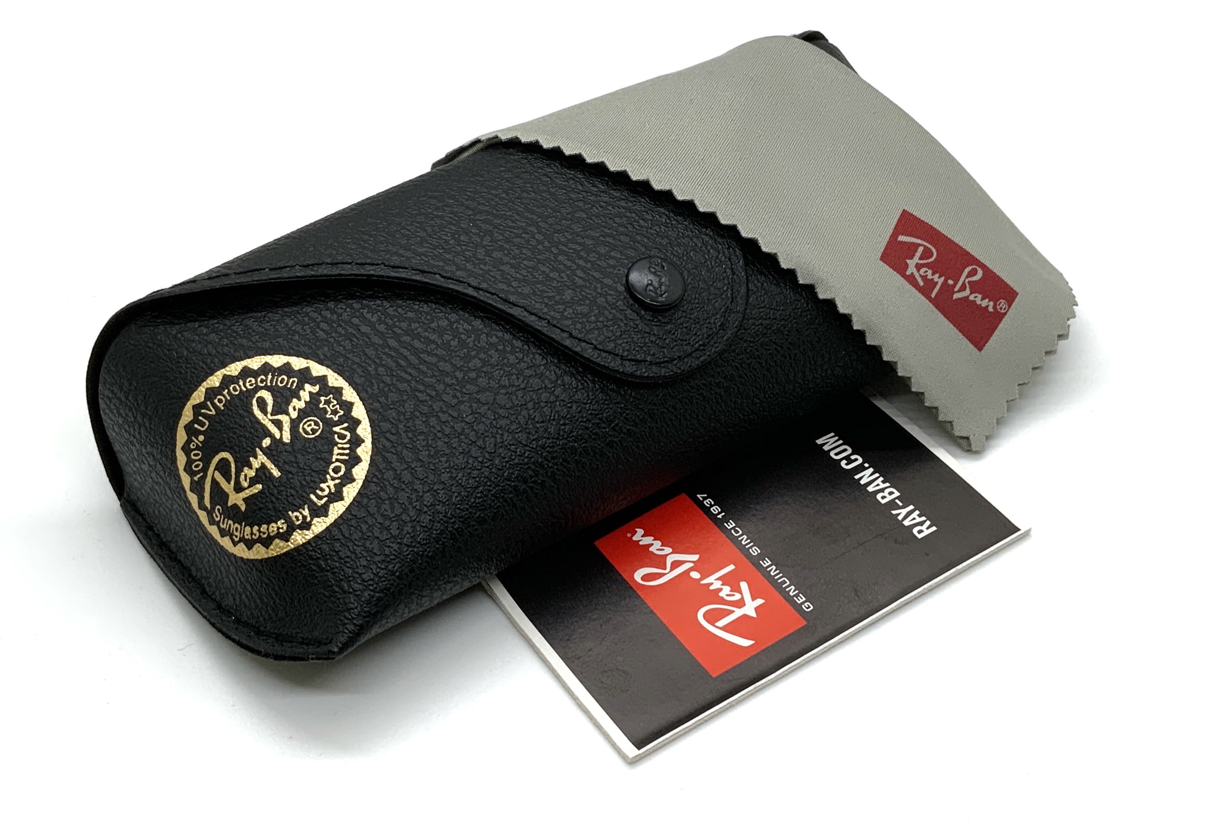 Buy Ray-Ban Premium Black Leather Sunglasses Case for Men and Women - Universal  Fit Slim & Modern Sunglasses Pouch Eyeglass Case Online at Lowest Price in  Ubuy Mexico. 912212218