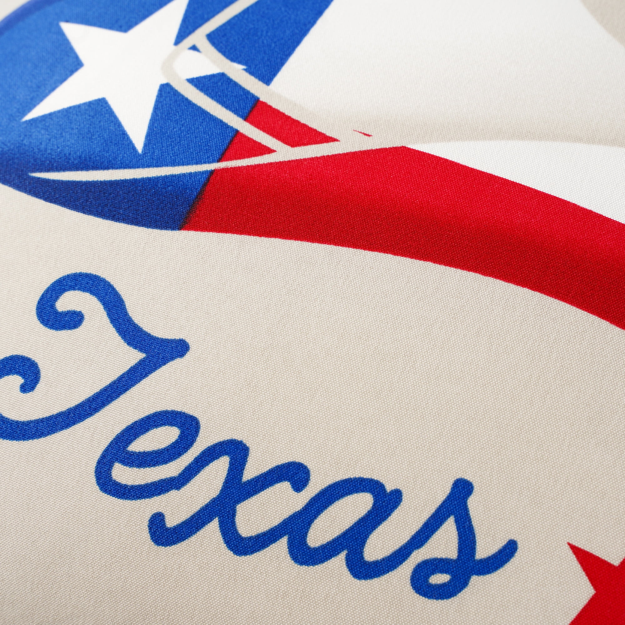 Mainstays God Bless Texas Reversible Outdoor Throw Pillow 16 inch, Multicolor
