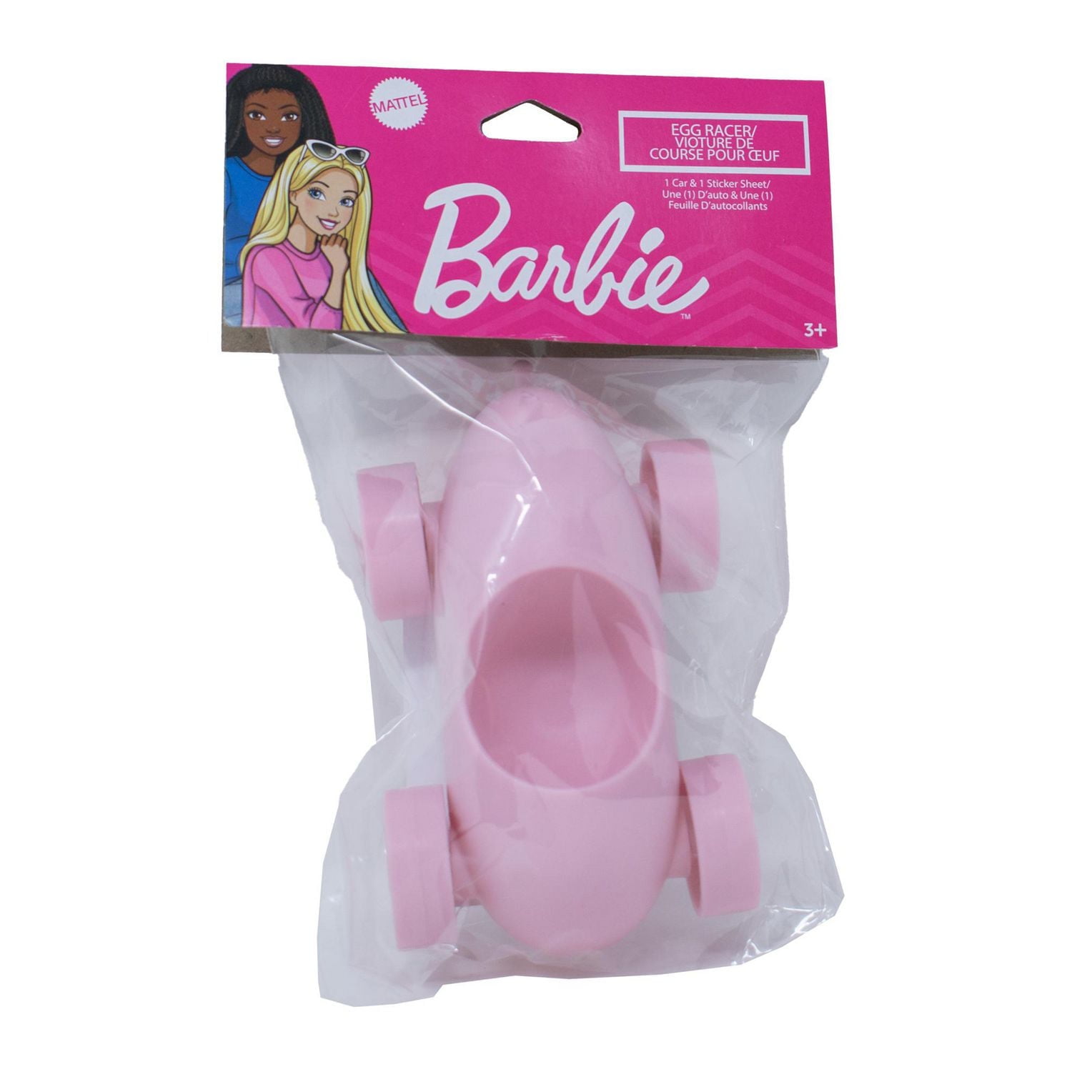 Barbie Course à œufs en plastique