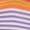 ORANGE MULTI, variant on Women's Striped Knit Cami Dress with Tie Shoulder Straps