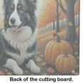 thumbnail image 5 of Carolines Treasures DAC1022LCB 15 x 12 in. Unisex Border Collie Fall Glass Cutting Board - Large, 5 of 5