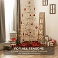 thumbnail image 3 of Árbol de Navidad Best Choice Products, hierro forjado, oro de 6 pies, 3 of 7