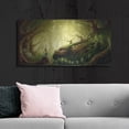 thumbnail image 6 of Luxe Metal Art 'Forgotten Fairytales' by JoJoesArt, Metal Wall Art, 48"x24", 6 of 9