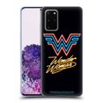thumbnail image 1 of Head Case Designs Officially Licensed Wonder Woman 1984 Logo Art Neon Soft Gel Case Compatible with Samsung Galaxy S20+ / S20+ 5G, 1 of 7