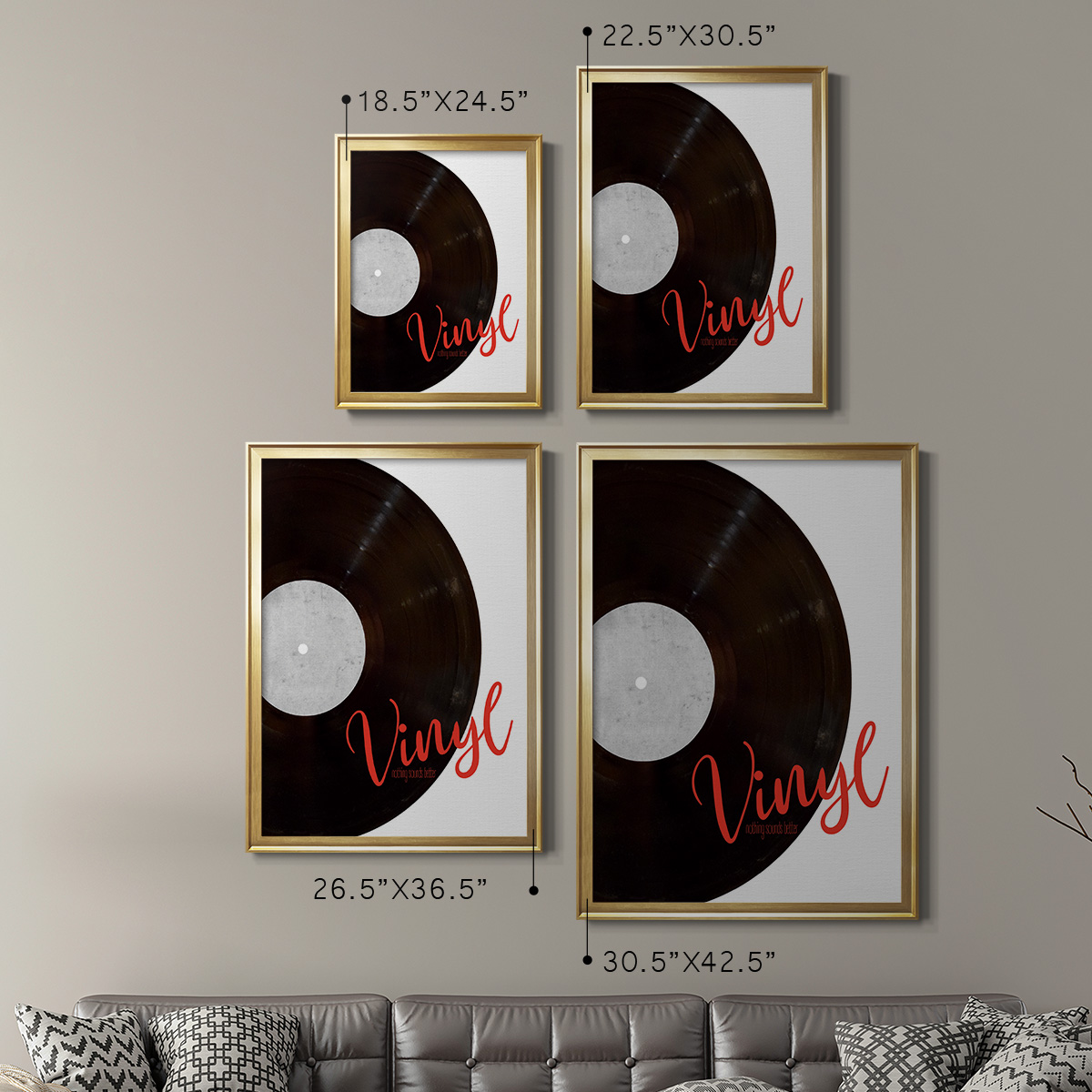 Vinyl Premium Framed Print - Ready to Hang