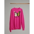 thumbnail image 3 of Make Your Own Magic W Daisies Sweatshirt Women -Image by Shutterstock, Female 4X-Large, 3 of 4