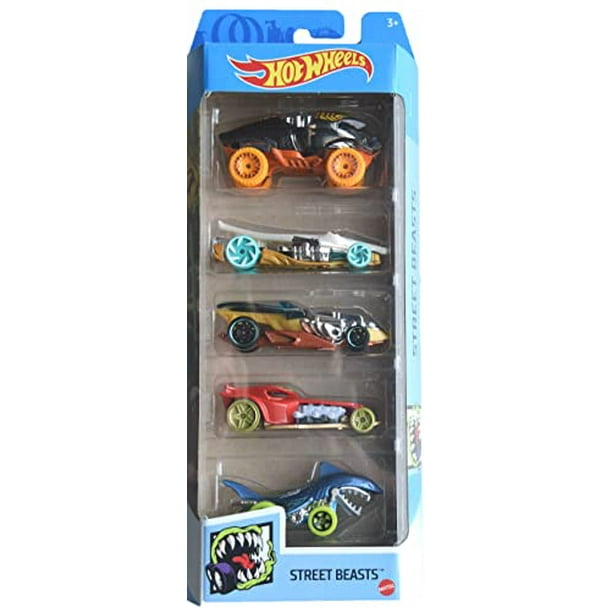 Hot Wheels Street Beasts 5-Pack - Walmart.com