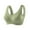Green, variant on Minimal Support Everyday Bras - Women Seamless Sports Bra Wirefree Yoga Bra with Removable Pads Black Xxl
