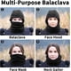 thumbnail image 3 of Pasamontañas de lana de invierno para mujeres y niños, gorro térmico negro para cubrir la cara, bufanda para clima frío JM, 3 of 4