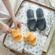 thumbnail image 3 of Zapatillas de mujer para verano, para viajes, hoteles, negocios, aviones, portátiles, plegables, ligeras, antideslizantes, para interior y hogar, para baño, 3 of 6