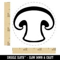 thumbnail image 2 of Sliced Mushroom Food Rubber Stamp for Scrapbooking Crafting Stamping - Small 3/4 Inch, 2 of 7