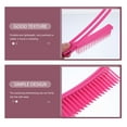thumbnail image 4 of 1 pinza para el cabello en capas de plástico, pinzas para seccionar, pinzas multiusos para peinar el cabello, pinza especial para peluquería, tinte caliente para uso en el hogar, salón (púrpura), 4 of 5