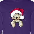 thumbnail image 4 of Inktastic Kiniart Christmas Goldendoodle Long Sleeve T-Shirt, 4 of 5