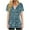 Blue Summer Tops for Women_k, variant on HAPIMO Women' Plus Size Fashion Clothes Flower Print Tops V-Neck Tees Flowy Elegant Blouses Casual Loose Summer Tops for Women Dressy Tunic Blue M