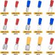 thumbnail image 2 of 280 conectores de cables eléctricos aislados con kit de herramientas, 2 of 5