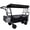Black + Steel, variant on Collapsible Wagon with Push Handle & Canopy – 480Lbs Heavy Duty Folding Cart, 7" All-Terrain Wheels for Camping, Shopping, Sports & Garden, purple