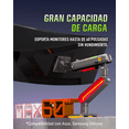 thumbnail image 3 of Soporte Gamer NB NORTH BAYOU Modelo  L-60  / Para Monitor de 32" Hasta 60" Pulgadas  Con Luz (RGB) GAMING, 3 of 11
