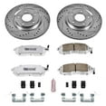 thumbnail image 3 of PowerStop Front Z26 Street Warrior Carbon-Fiber Ceramic Brake Pad and Drilled and Slotted Rotor Kit Fits: NISSAN Select Models K6094-26, 3 of 9