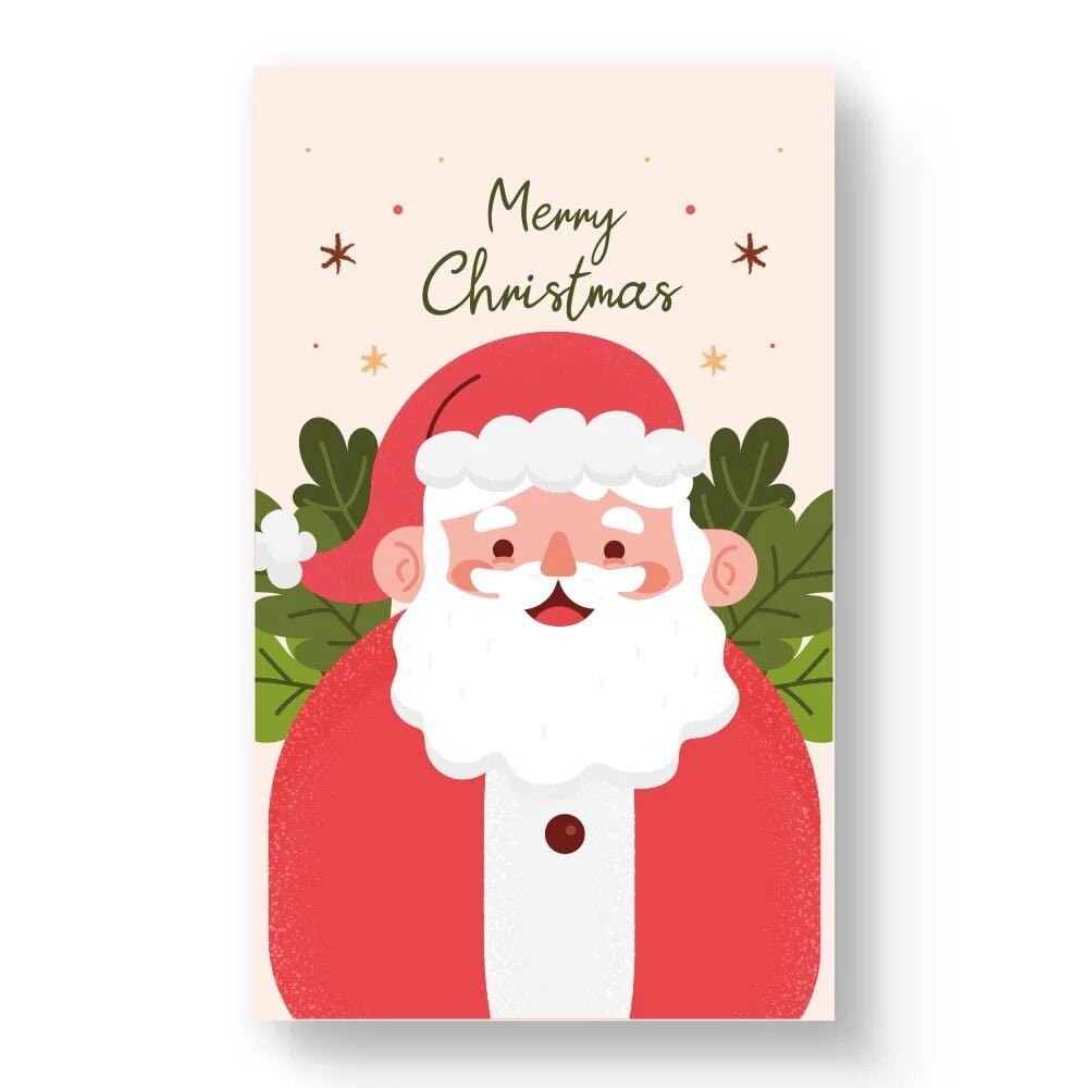 Paquete De 8 Tarjetas De Navidad Con Árbol Navideño - Apoya A NSPCC - Incluye Sobres