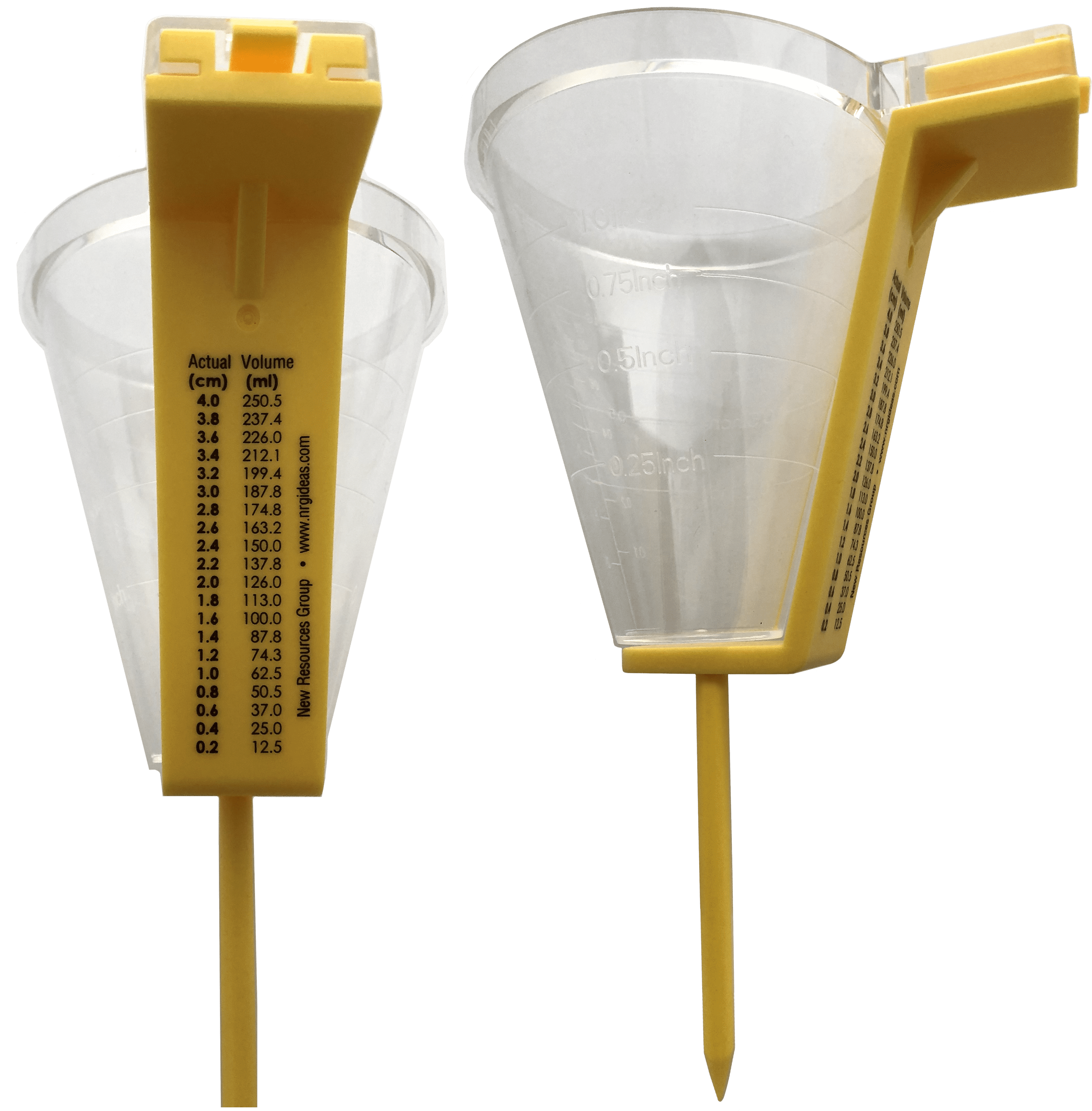 Accurate Sprinkler SET of 8 Rain Gauge | Outdoor lawn