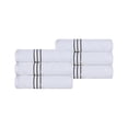 thumbnail image 3 of BNM Turkish Cotton Luxury Hand Towel Set of 6, Black, 3 of 5