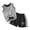 Grey, variant on Boys Outfits Kids Sports Shorts Boys Tracksuit 2 Piece Basketball Performance Tank Top Mesh Shorts Clothes Sets