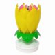 thumbnail image 5 of Rotating Musical Lotus Flower Birthday Candle Toy for Cake Decorations, 5 of 5