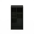 thumbnail image 5 of Furinno Daly 3-Cube Irregular Cubes Bookcase, Bookshelf, Storage Organizer, Espresso, 5 of 6