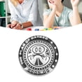 thumbnail image 1 of Fingertip Coin Toy,  Coin Slider Unique Pattern Zinc Alloy Round  For Stress Anxiety Relief, 1 of 8