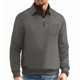 thumbnail image 1 of Blusa y camisa de manga larga con cuello vuelto para hombre, color liso, Return to the Ancients, bolsillos voluminosos, cuello con media cremallera, sudadera con capucha para hombre, blusa de poliéste, 1 of 3