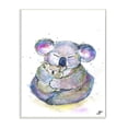thumbnail image 2 of Stupell Industries Colorful Cute Koala Family Animal Watercolor Painting Wall Plaque by Marc Allante, 2 of 5