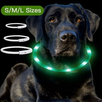 LED Glow-In-The-Dark Pet Collar For Small And Medium Dogs Keep