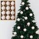 thumbnail image 5 of Seyotauo 12 Pcs Christmas Ball Ornaments Set - Shatterproof Plastic Christmas Tree Decorations Christmas Decorative Hanging Ornaments Xmas Decorative Hanging Ball Ornaments for Holiday, 5 of 7